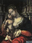 Jan Gossaert Mabuse The Virgin and Child painting